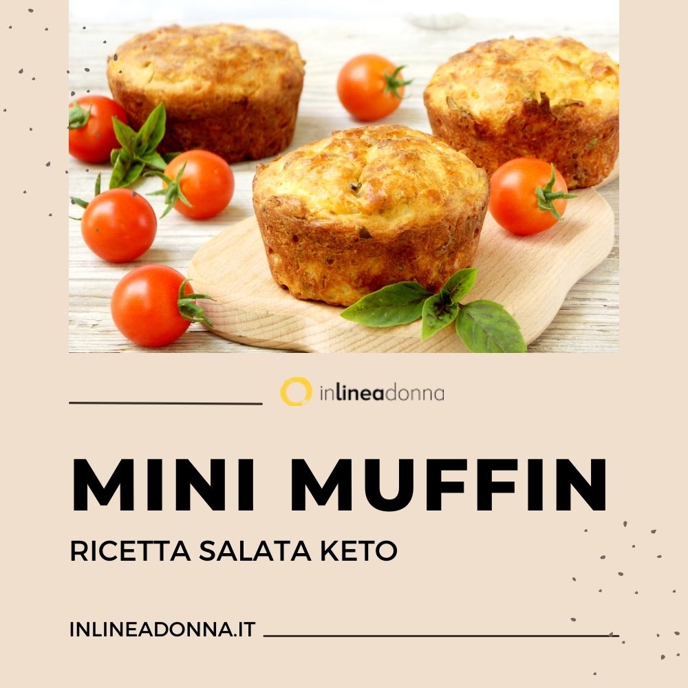 Mini Muffin ricetta salata keto